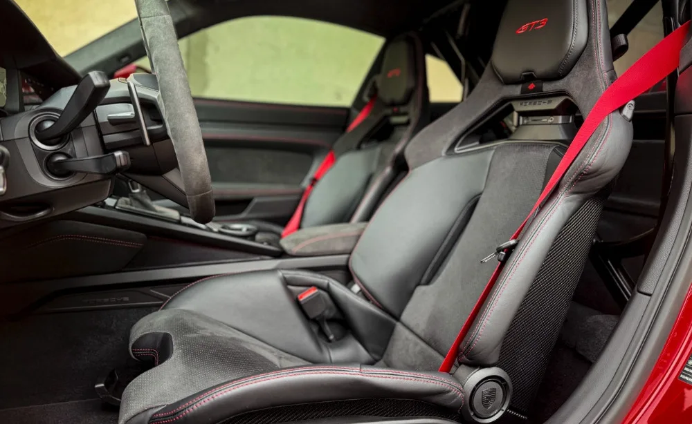 Porsche 911 GT3 Clubsport — unutrašnjost